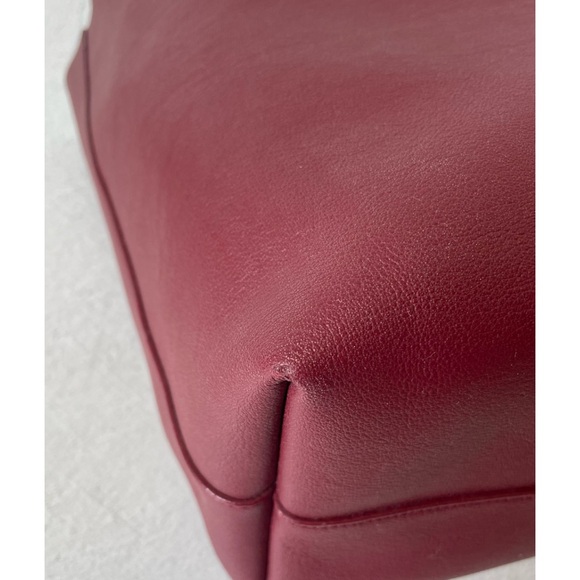 Saint Laurent Large Shopping Tote, Red - Picture 10 of 16